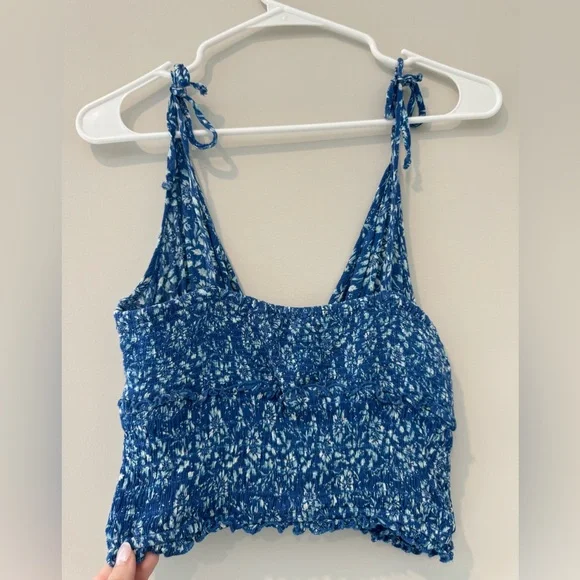 Blue Crop Top - Picture 5 of 5